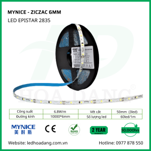 LED dây ziczac 6mm Mynice